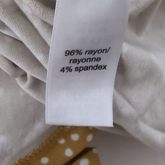 Maurices Camel Short Sleeve Blouse - Picture 5 of 5